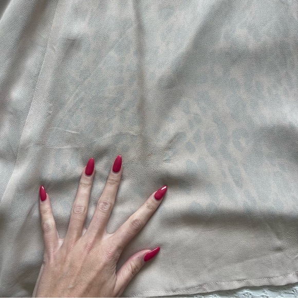 Reformation Cheetah Print Wrap Dress - Picture 7 of 7